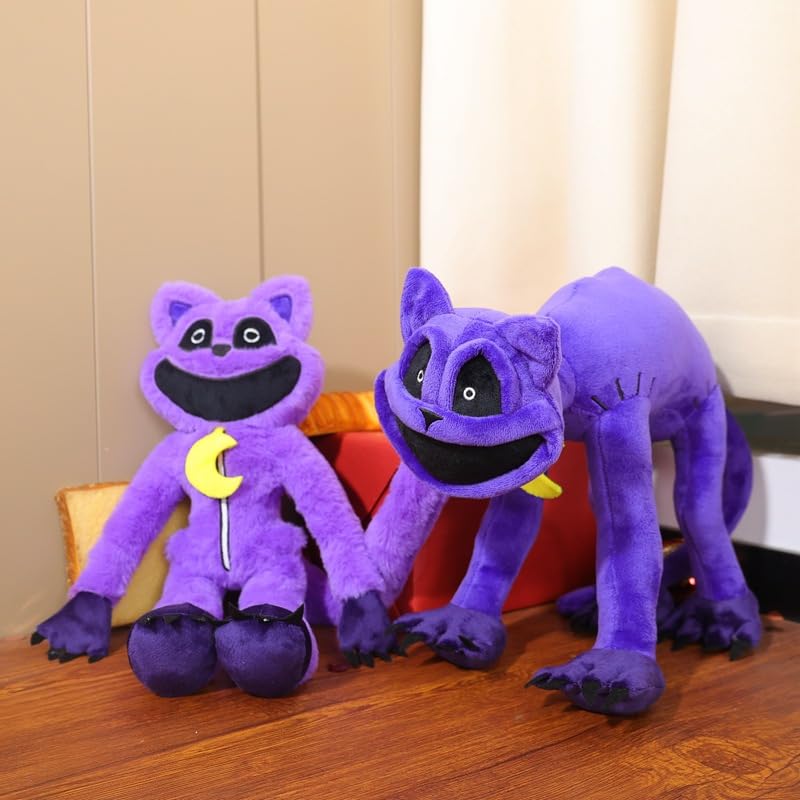 Amazon.co.jp: Smiling Critters パープルキャット人形 笑顔の動物